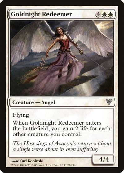 Goldnight Redeemer Avacyn Restored Magic card
