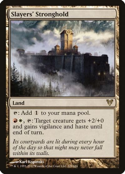 Slayers Stronghold Avacyn Restored Magic card