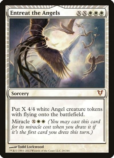 Entreat the Angels Avacyn Restored Magic card