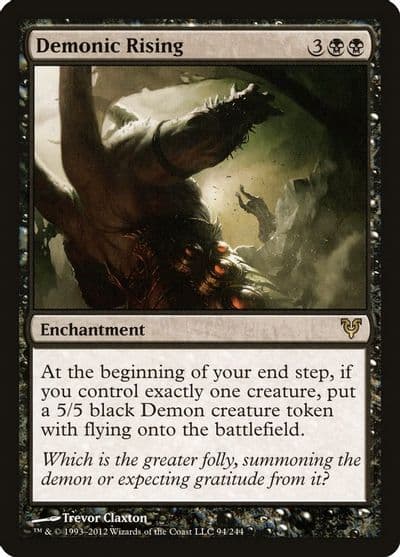 Demonic Rising Avacyn Restored Magic card