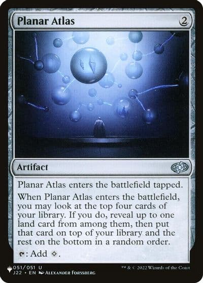 Planar Atlas The List Reprints Magic card