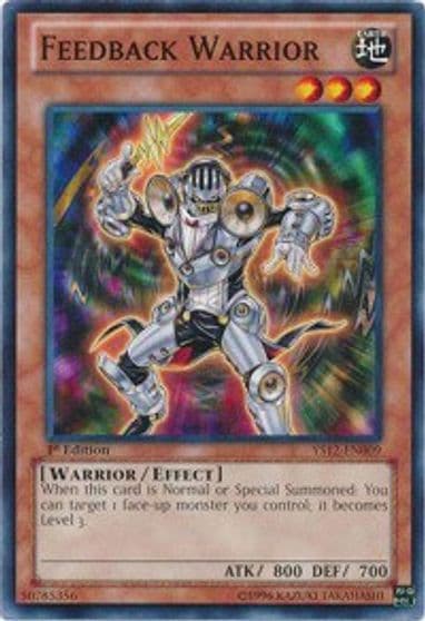 Feedback Warrior Starter Deck: Xyz Symphony Yu-Gi-Oh! card