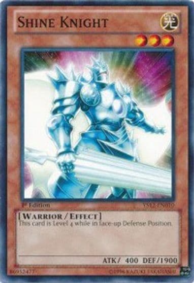 Shine Knight Starter Deck: Xyz Symphony Yu-Gi-Oh! card