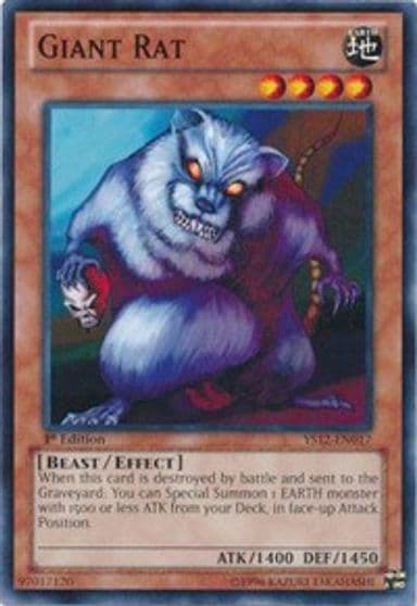Giant Rat Starter Deck: Xyz Symphony Yu-Gi-Oh! card