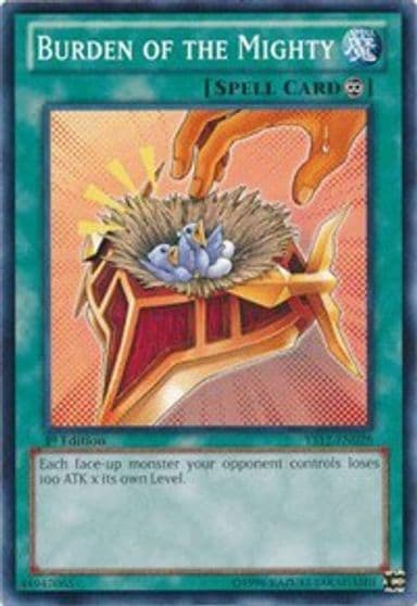 Burden of the Mighty Starter Deck: Xyz Symphony Yu-Gi-Oh! card