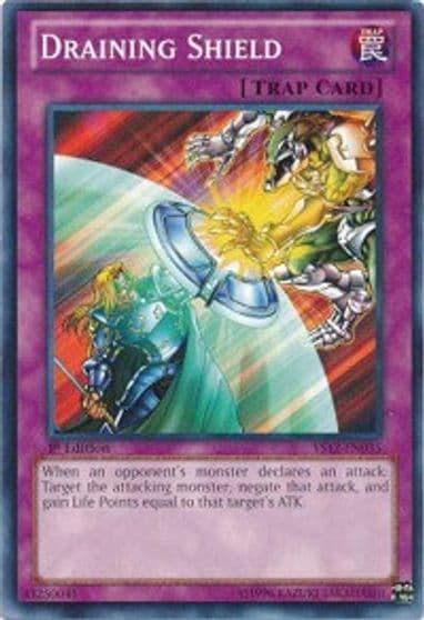 Draining Shield Starter Deck: Xyz Symphony Yu-Gi-Oh! card