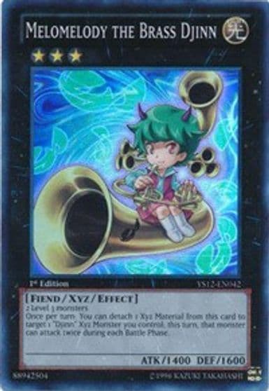 Melomelody the Brass Djinn Starter Deck: Xyz Symphony Yu-Gi-Oh! card