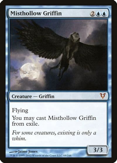 Misthollow Griffin Avacyn Restored Magic card
