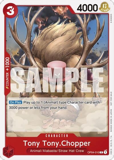 Tony TonyChopper Tournament Pack 2024 Oct Dec One Piece Promotion Cards One Piece card