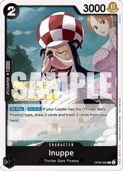 Inuppe Judge Pack Vol 4 One Piece Promotion Cards One Piece card