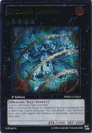 Evolzar Laggia UTR Photon Shockwave Yu-Gi-Oh! card