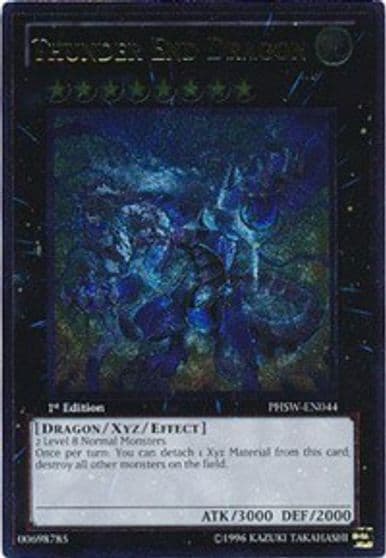 Thunder End Dragon UTR Photon Shockwave Yu-Gi-Oh! card