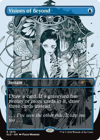 Visions of Beyond Secret Lair Drop Series Magic card