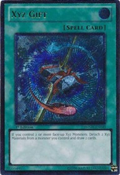 Xyz Gift UTR Photon Shockwave Yu-Gi-Oh! card
