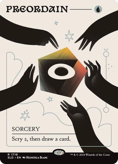 Preordain 1719 Secret Lair Drop Series Magic card
