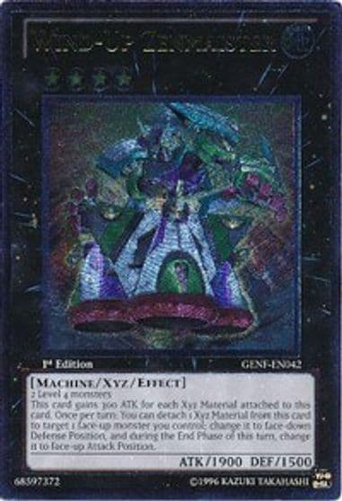 Wind Up Zenmaister UTR Generation Force Yu-Gi-Oh! card
