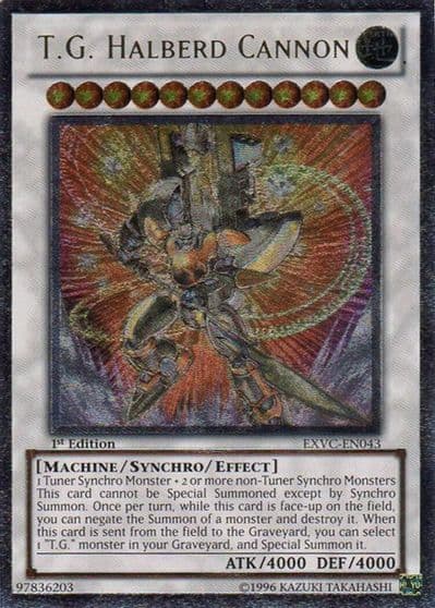TG Halberd Cannon UTR Extreme Victory Yu-Gi-Oh! card