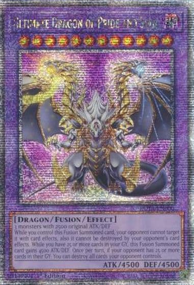 Ultimate Dragon of Pride and Soul Rage of the Abyss Yu-Gi-Oh! card
