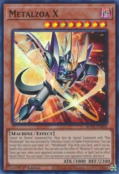Metalzoa X Rage of the Abyss Yu-Gi-Oh! card