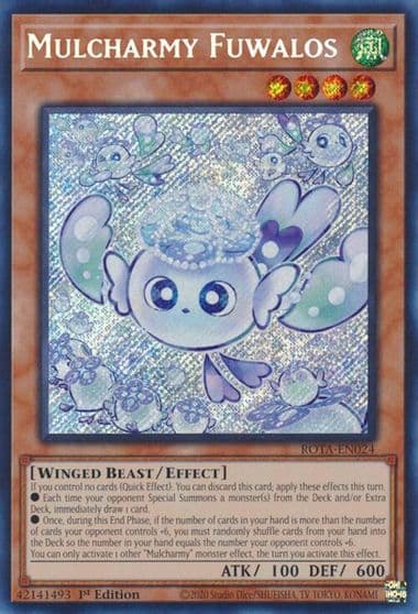 Mulcharmy Fuwalos Rage of the Abyss Yu-Gi-Oh! card