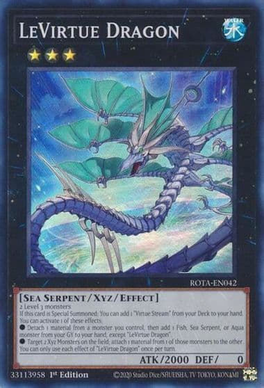 LeVirtue Dragon Rage of the Abyss Yu-Gi-Oh! card