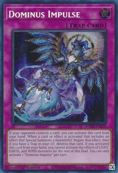 Dominus Impulse Rage of the Abyss Yu-Gi-Oh! card