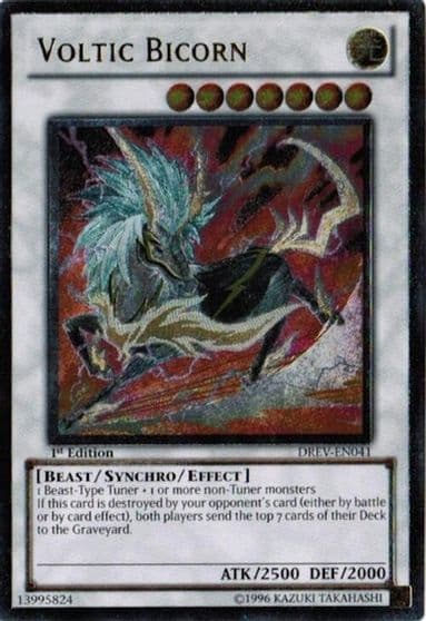 Voltic Bicorn UTR Duelist Revolution Yu-Gi-Oh! card