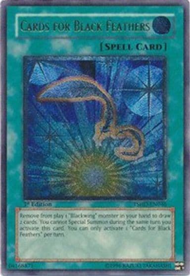 Cards for Black Feathers UTR The Shining Darkness Yu-Gi-Oh! card