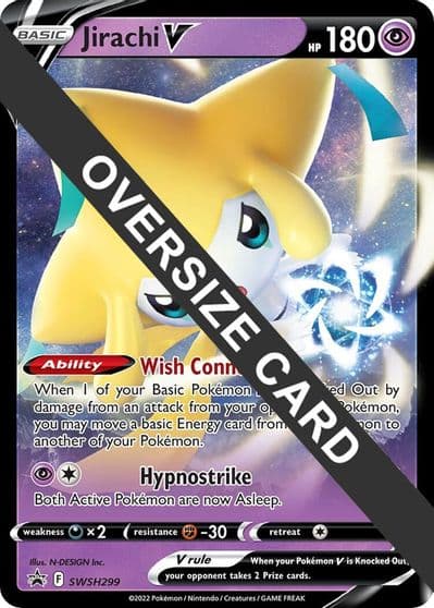Jirachi V - 299 Jumbo Cards Pokemon card