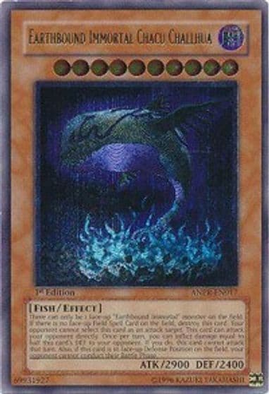 Earthbound Immortal Chacu Challhua UTR Ancient Prophecy Yu-Gi-Oh! card