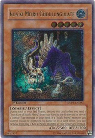Koaki Meiru Ghoulungulate UTR Ancient Prophecy Yu-Gi-Oh! card