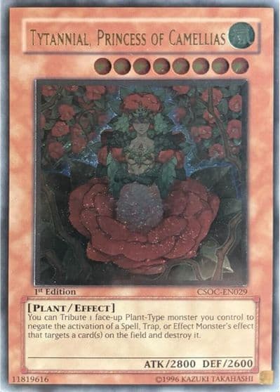 Tytannial Princess of Camellias UTR Crossroads of Chaos Yu-Gi-Oh! card