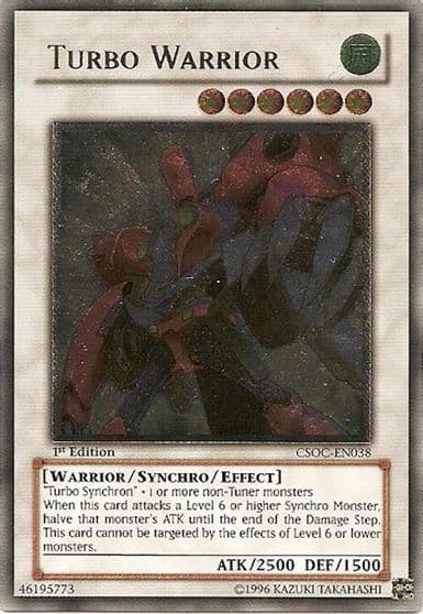 Turbo Warrior UTR Crossroads of Chaos Yu-Gi-Oh! card