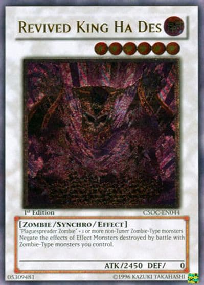 Revived King Ha Des UTR Crossroads of Chaos Yu-Gi-Oh! card