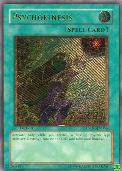 Psychokinesis UTR Crossroads of Chaos Yu-Gi-Oh! card