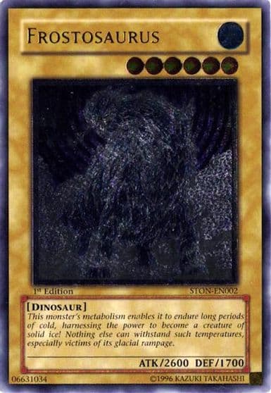 Frostosaurus UTR Strike of Neos Yu-Gi-Oh! card