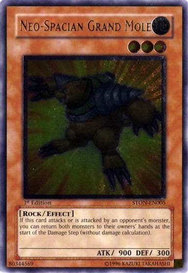 Neo Spacian Grand Mole UTR Strike of Neos Yu-Gi-Oh! card