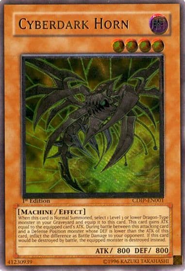 Cyberdark Horn UTR Cyberdark Impact Yu-Gi-Oh! card