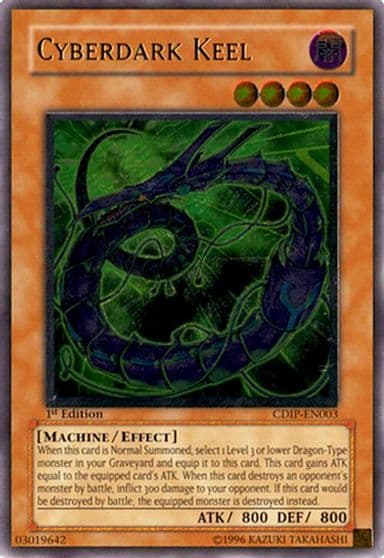 Cyberdark Keel UTR Cyberdark Impact Yu-Gi-Oh! card