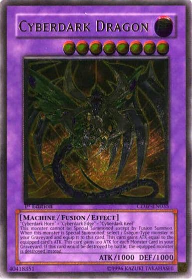 Cyberdark Dragon UTR Cyberdark Impact Yu-Gi-Oh! card