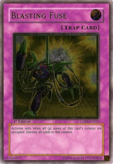 Blasting Fuse UTR Cyberdark Impact Yu-Gi-Oh! card