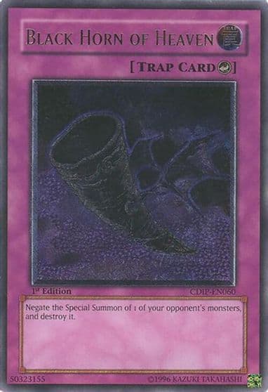 Black Horn of Heaven UTR Cyberdark Impact Yu-Gi-Oh! card