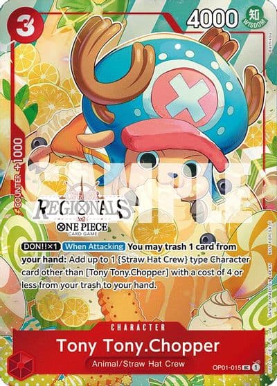 Tony TonyChopper Offline Regional 2024 Vol 3 One Piece Promotion Cards One Piece card