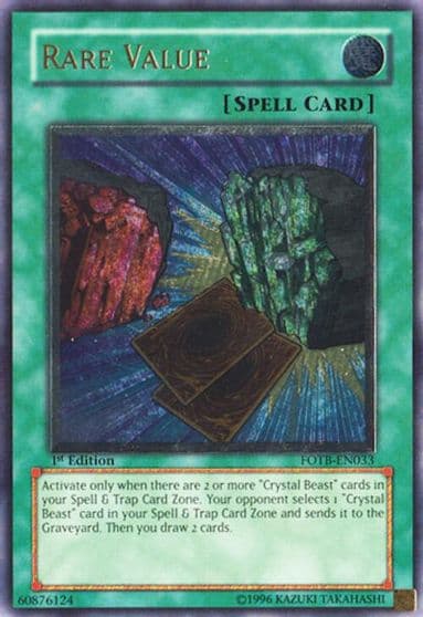 Rare Value UTR Force of the Breaker Yu-Gi-Oh! card