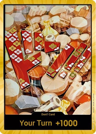 DON Card Oden Gold Premium Booster -The Best- One Piece card