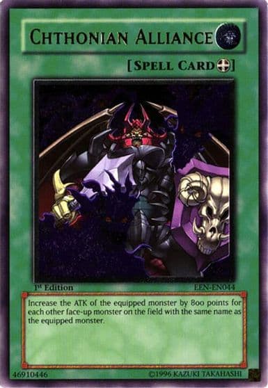 Chthonian Alliance UTR Elemental Energy Yu-Gi-Oh! card