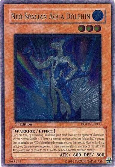 Neo Spacian Aqua Dolphin UTR Power of the Duelist Yu-Gi-Oh! card