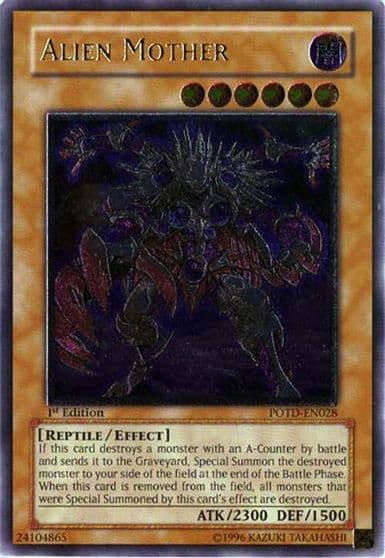 Alien Mother UTR Power of the Duelist Yu-Gi-Oh! card