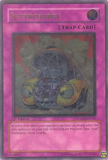 Supercharge UTR Power of the Duelist Yu-Gi-Oh! card