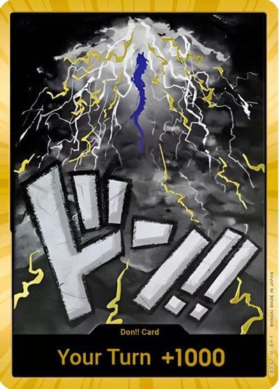 DON Card Kaido Gold Premium Booster -The Best- One Piece card